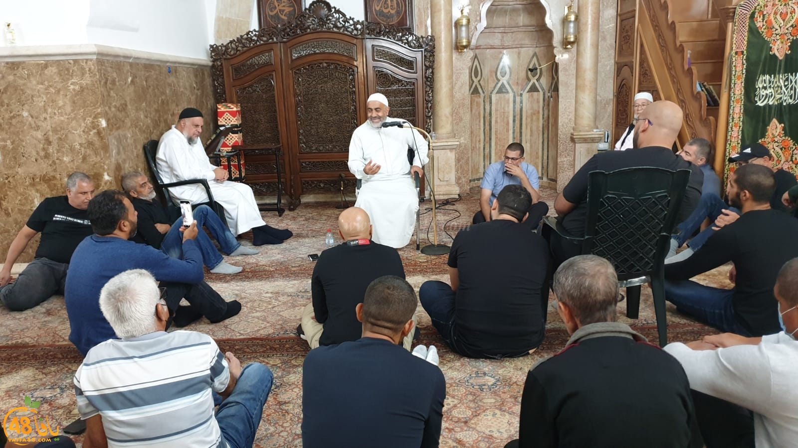 يافا: احياء ذكرى المولد النبوي بأمسية إيمانية في المسجد الكبير